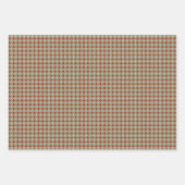 Weihnachtspapier 3 flache Bögen Geschenkpapier Set (Vorderseite 3)