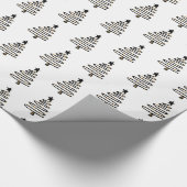 Weihnachtspapier - Bäume Geschenkpapier (Ecke)