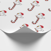 Weihnachtspapier-Chips Geschenkpapier (Ecke)