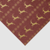 Weihnachtspapier der Roten und Goldraffinerie Seidenpapier (Detail)