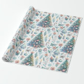 Weihnachtspapier-Design Geschenkpapier (Ungerollt)