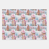 Weihnachtspapier-Design Geschenkpapier Set (Vorderseite)