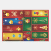 Weihnachtspapier | Einmalpapier Geschenkpapier Set (Vorderseite 2)