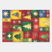 Weihnachtspapier | Einmalpapier Geschenkpapier Set (Vorderseite 3)
