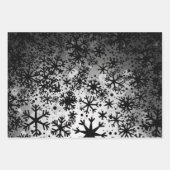 Weihnachtspapier Flachblatt-Set Geschenkpapier Set (Vorderseite)