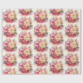 Weihnachtspapier für Blume Geschenkpapier (Flach)