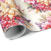 Weihnachtspapier für Blume Geschenkpapier (Rolleneckpunkt)