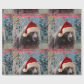 Weihnachtspapier für den Brown-Bären Geschenkpapier (Flach)