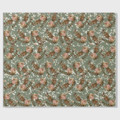 Weihnachtspapier für Elf-Wrapping-Foto nach Maß Geschenkpapier (Flach)