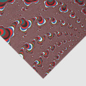 Weihnachtspapier für Fraktale Seidenpapier (Detail)