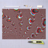 Weihnachtspapier für Fraktale Seidenpapier (Handwerk)