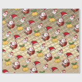 Weihnachtspapier für Kinder Geschenkpapier (Flach)