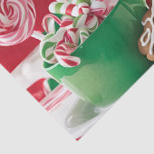 Weihnachtspapier für Leckereien Seidenpapier (Detail)