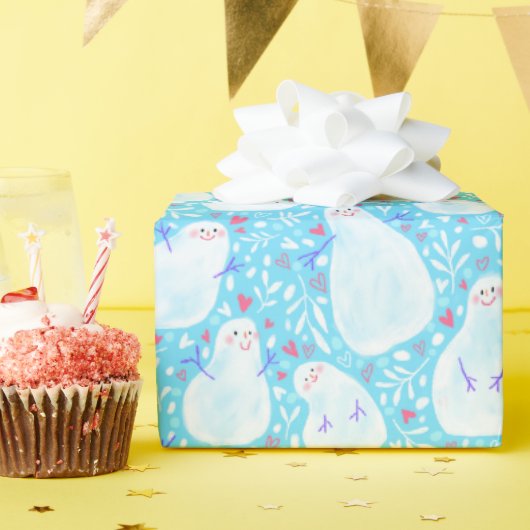 Weihnachtspapier für Snowman Geschenkpapier (Geburtstagsparty)