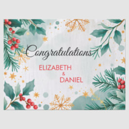 Weihnachtspapier für Wasserfarben Seidenpapier