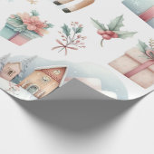 Weihnachtspapier Geschenkpapier (Ecke)