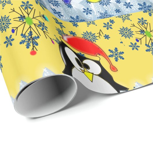 Weihnachtspapier Geschenkpapier (Rolleneckpunkt)