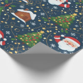 Weihnachtspapier Geschenkpapier (Ecke)