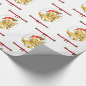 Weihnachtspapier Geschenkpapier (Ecke)