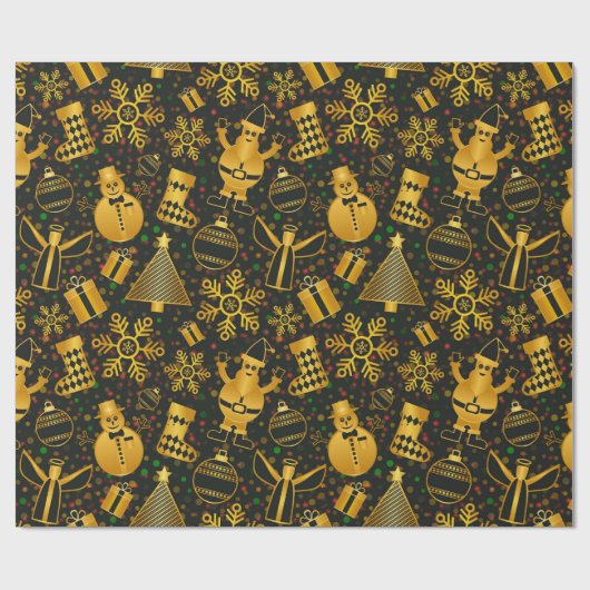 Weihnachtspapier Geschenkpapier (Flach)