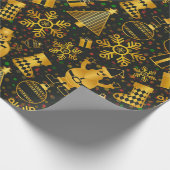 Weihnachtspapier Geschenkpapier (Ecke)