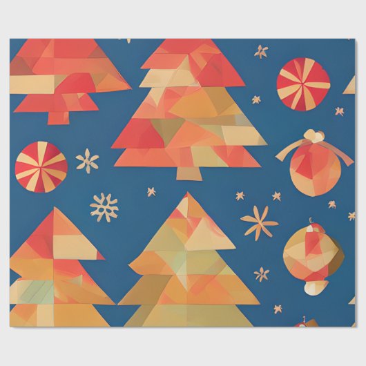 Weihnachtspapier Geschenkpapier (Flach)