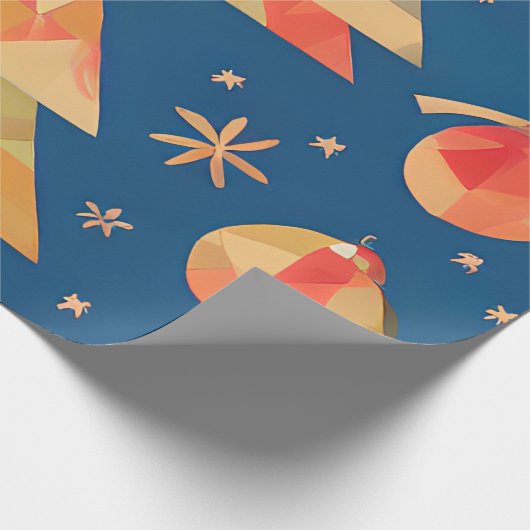 Weihnachtspapier Geschenkpapier (Ecke)