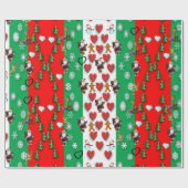 Weihnachtspapier Geschenkpapier (Flach)