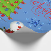 Weihnachtspapier Geschenkpapier (Ecke)