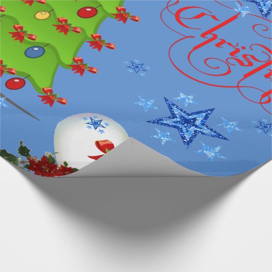 Weihnachtspapier Geschenkpapier (Ecke)