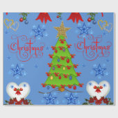 Weihnachtspapier Geschenkpapier (Flach)