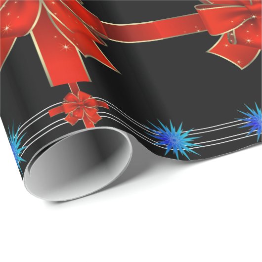 Weihnachtspapier Geschenkpapier (Rolleneckpunkt)