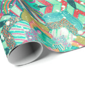 Weihnachtspapier Geschenkpapier (Rolleneckpunkt)