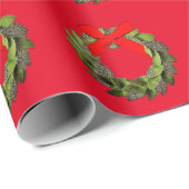 Weihnachtspapier Geschenkpapier (Rolleneckpunkt)