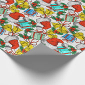 Weihnachtspapier Geschenkpapier (Ecke)