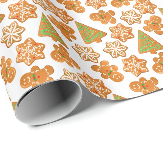 Weihnachtspapier Geschenkpapier (Rolleneckpunkt)