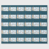 Weihnachtspapier Geschenkpapier (Flach)