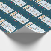 Weihnachtspapier Geschenkpapier (Ecke)