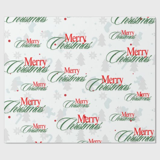 Weihnachtspapier Geschenkpapier (Flach)