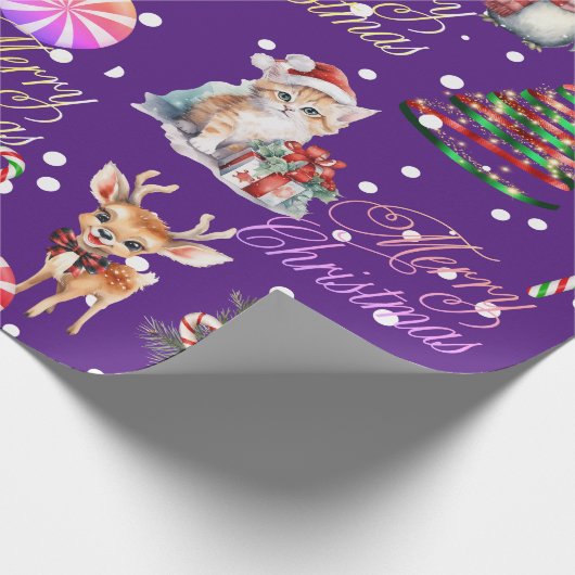 Weihnachtspapier Geschenkpapier (Ecke)