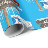 Weihnachtspapier Geschenkpapier (Rolleneckpunkt)