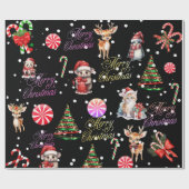 Weihnachtspapier Geschenkpapier (Flach)