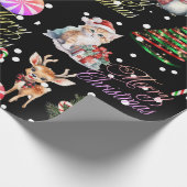 Weihnachtspapier Geschenkpapier (Ecke)