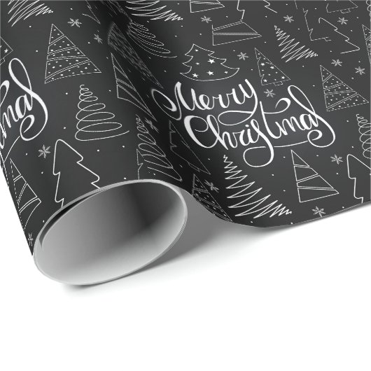 Weihnachtspapier Geschenkpapier (Rolleneckpunkt)