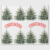 Weihnachtspapier Geschenkpapier (Flach)