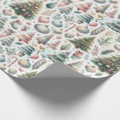 Weihnachtspapier Geschenkpapier (Ecke)