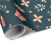 Weihnachtspapier Geschenkpapier (Rolleneckpunkt)