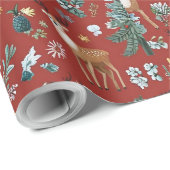 Weihnachtspapier Geschenkpapier (Rolleneckpunkt)