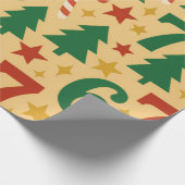 Weihnachtspapier Geschenkpapier (Ecke)