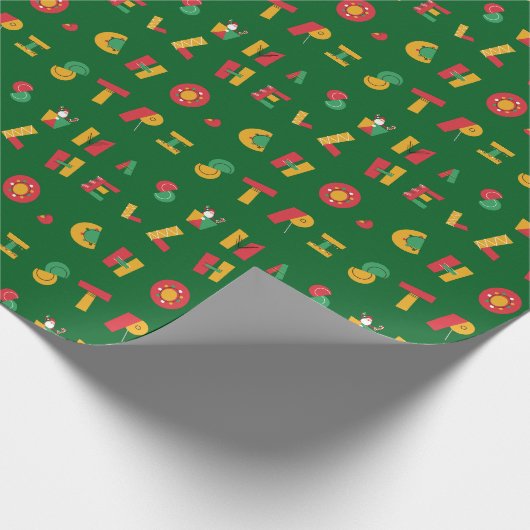 Weihnachtspapier Geschenkpapier (Ecke)
